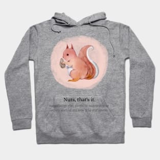 Watercolor Squirrel Hoodie